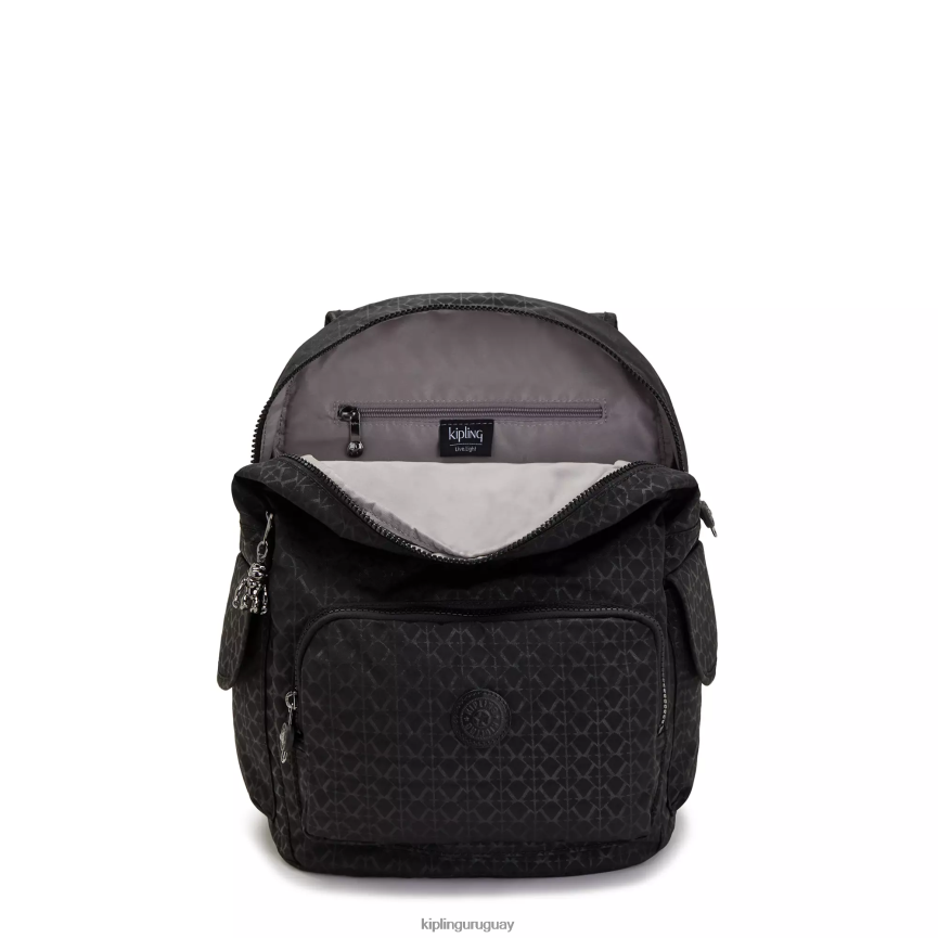 Kipling mochila con estampado city pack H44NB363 firma en relieve mujer mochilas de moda
