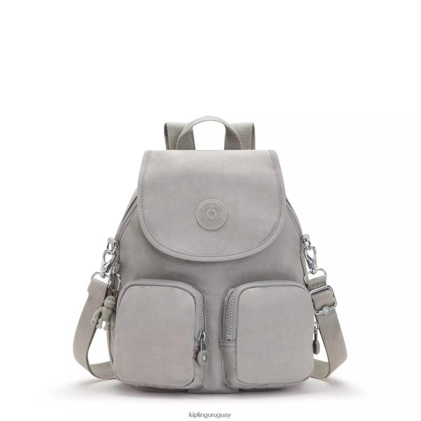 Kipling mochila convertible firefly up H44NB401 gris gris mujer mochilas de moda