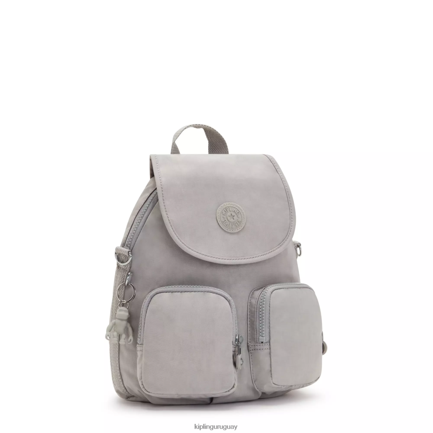Kipling mochila convertible firefly up H44NB401 gris gris mujer mochilas de moda