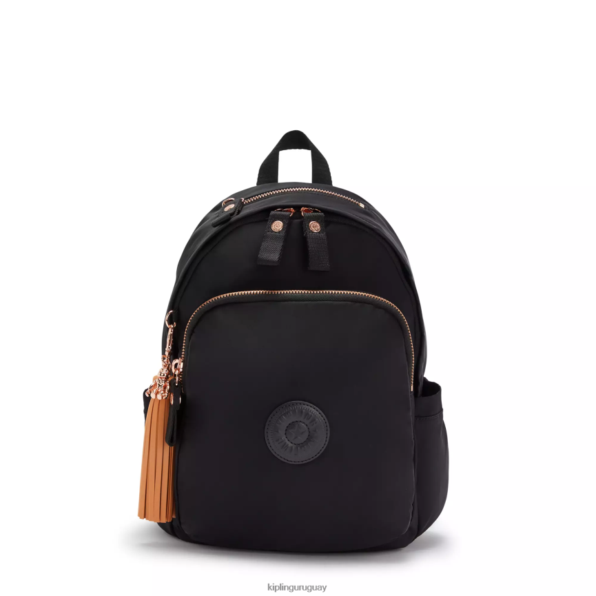 Kipling mochila delia H44NB424 rosa negro mujer mochilas de moda