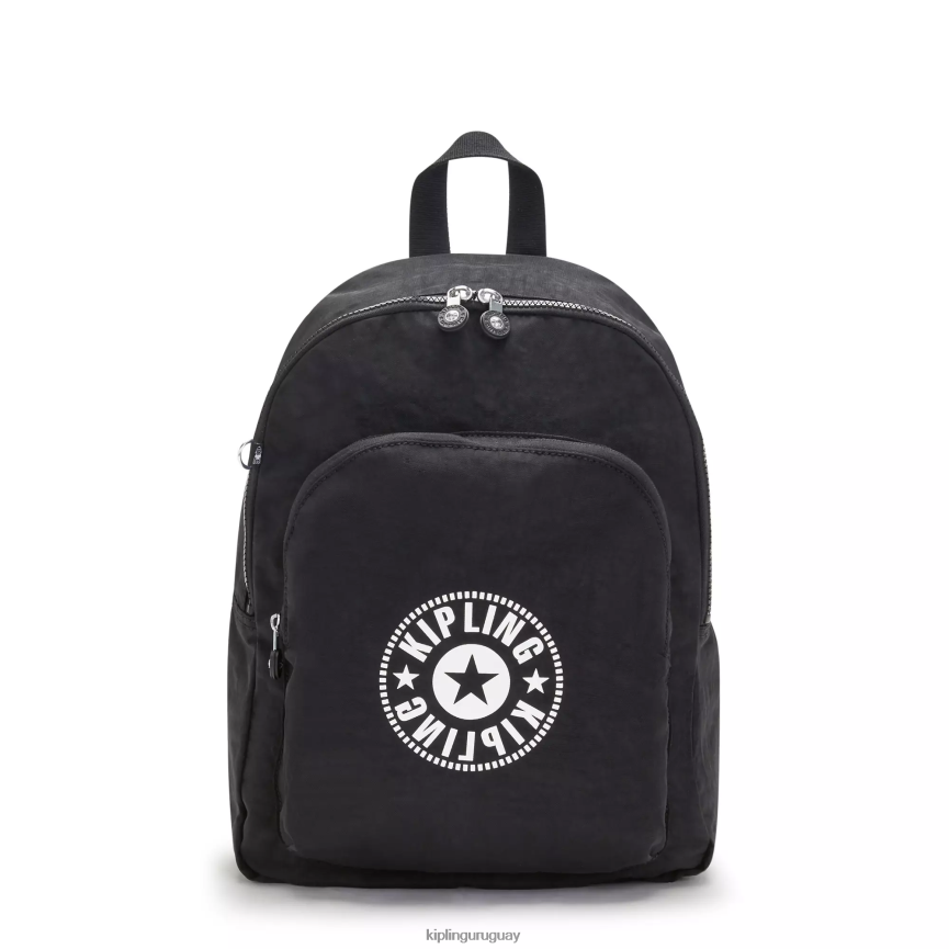Kipling mochila mediana curtis H44NB372 luz negra mujer mochilas de moda