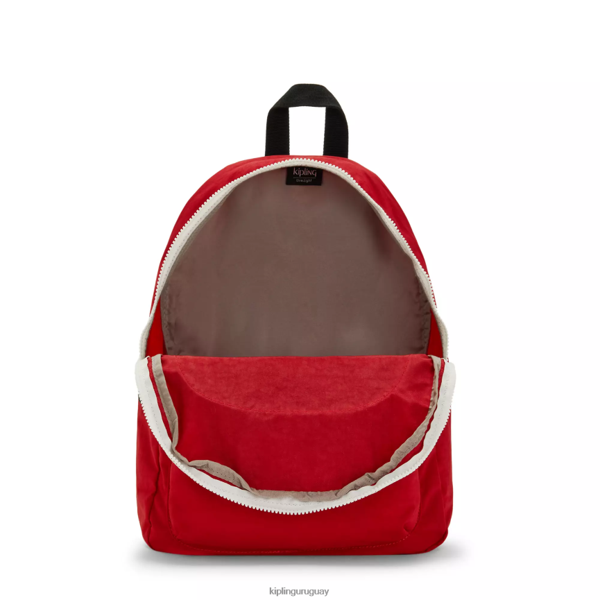 Kipling mochila mediana curtis H44NB374 colorete rojo mujer mochilas de moda