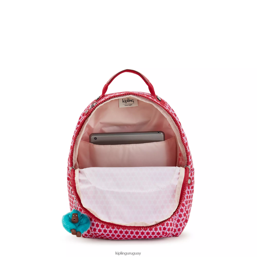Kipling mochila pequeña con estampado de tablet seoul H44NB347 punto estrellado mujer mochilas de moda