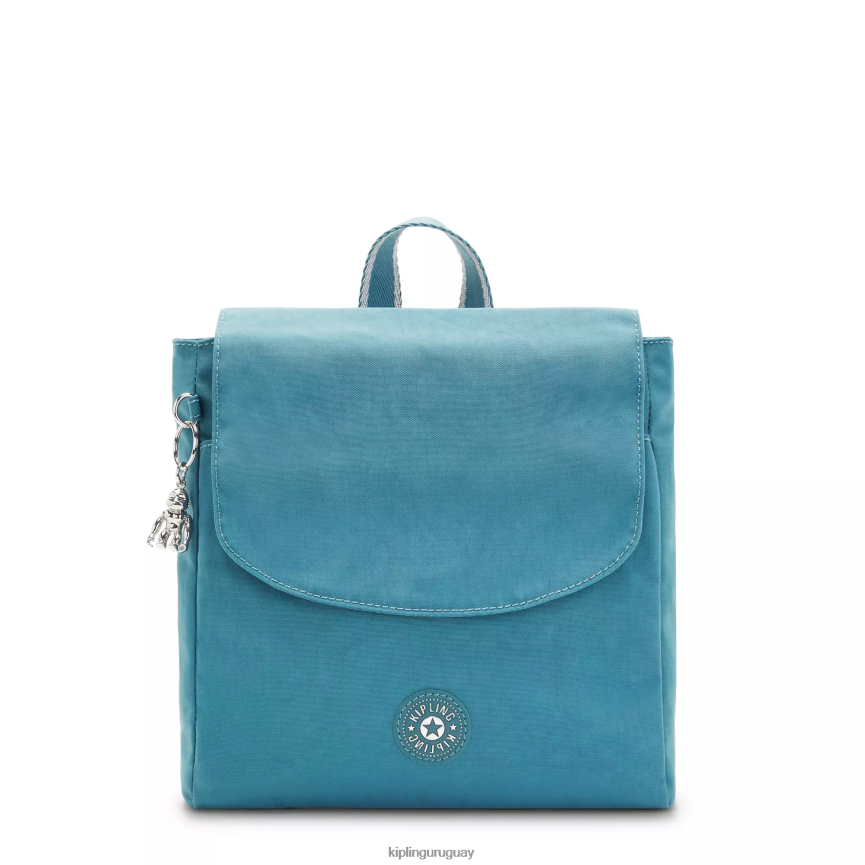 Kipling mochila pequeña dannie H44NB393 verde azulado del océano mujer mochilas de moda