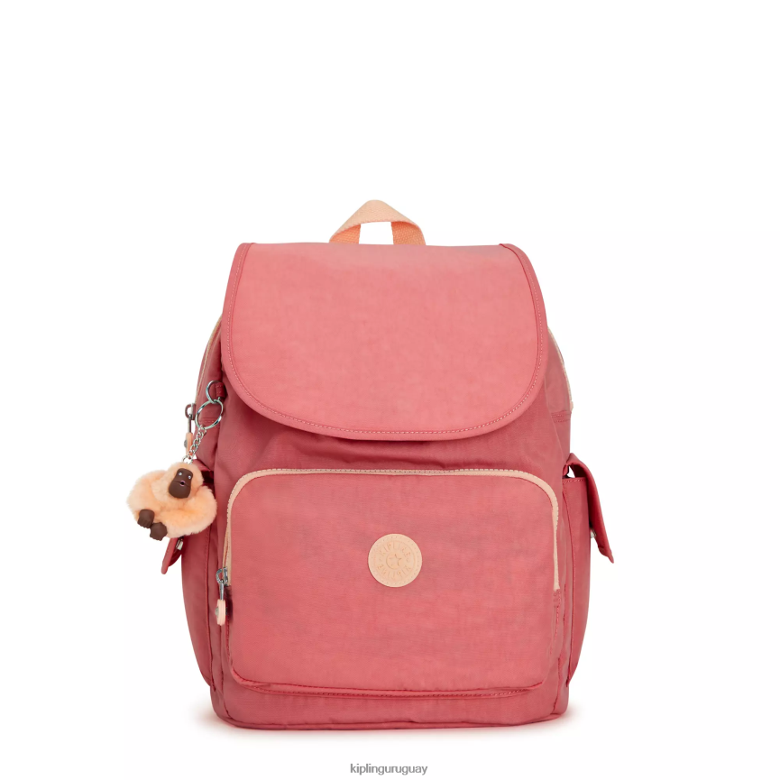 Kipling mochila urbana H44NB355 rosa alegre mujer mochilas de moda