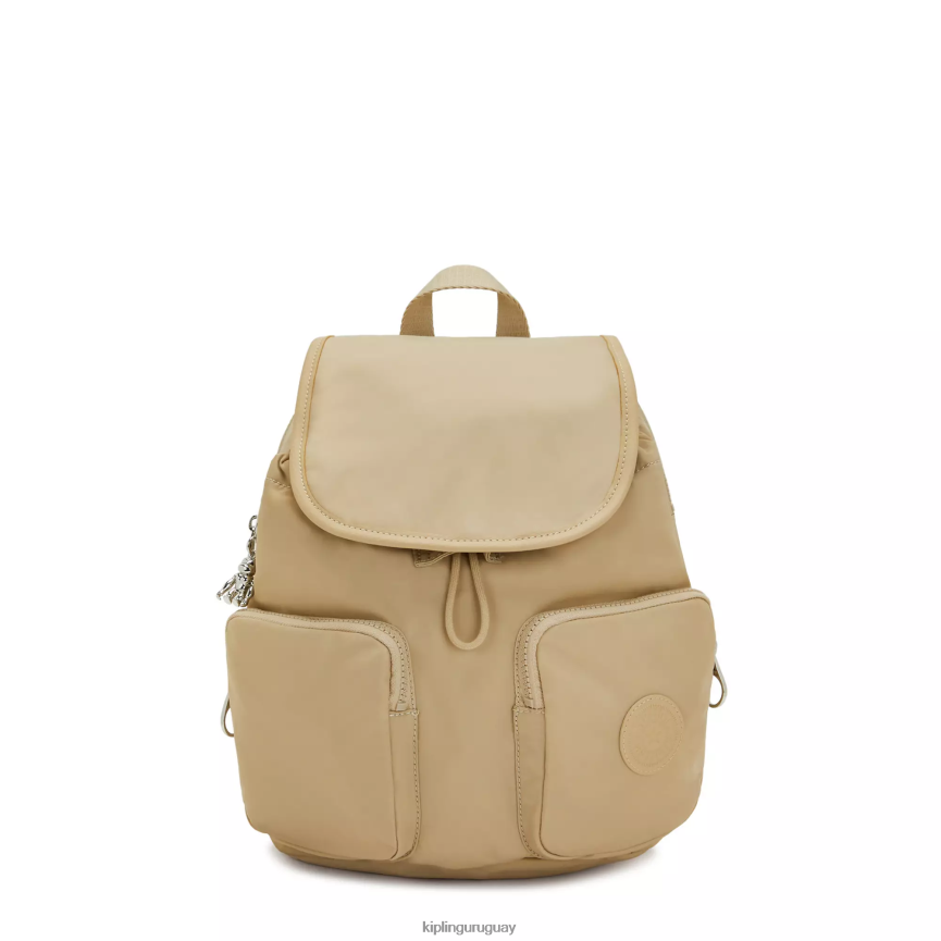 Kipling nueva mochila city pack H44NB360 beige natural mujer mochilas de moda