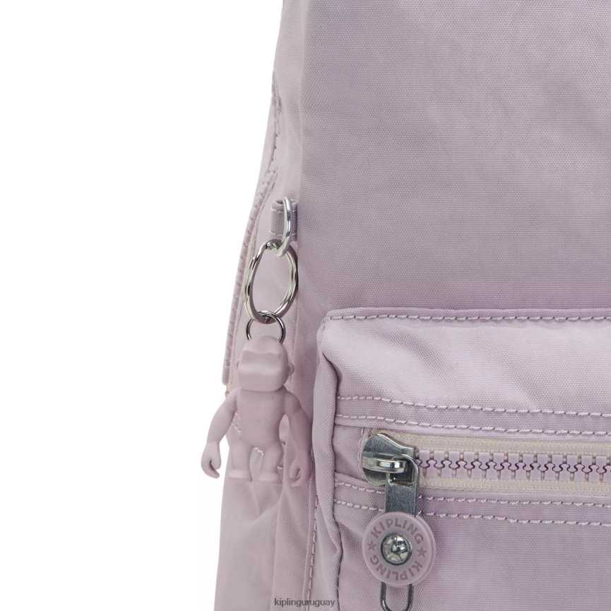 Kipling mochila H44NB371 lila suave mujer mochilas medianas
