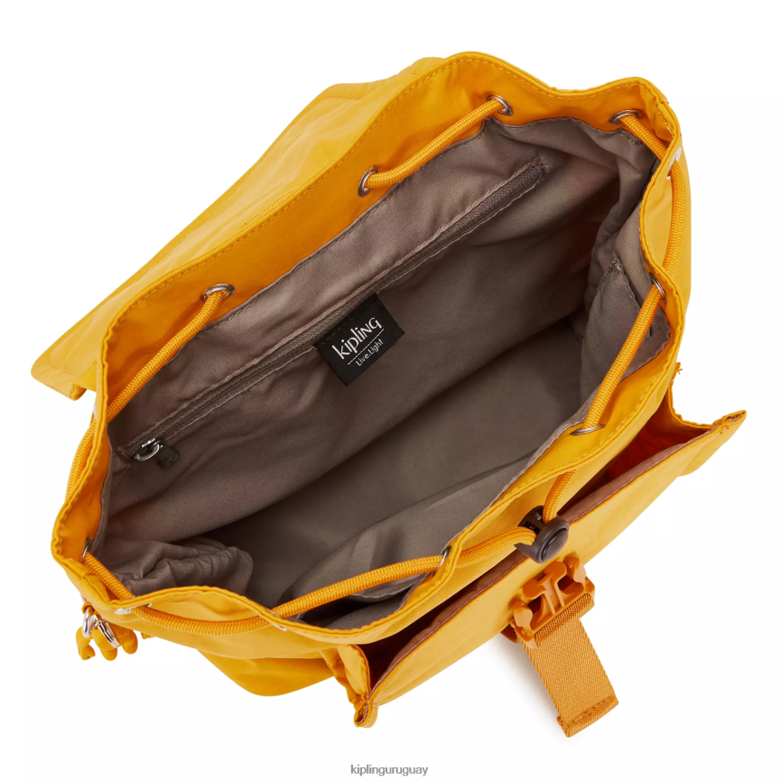 Kipling mochila ibro H44NB335 rápido · amarillo · m mujer mochilas medianas