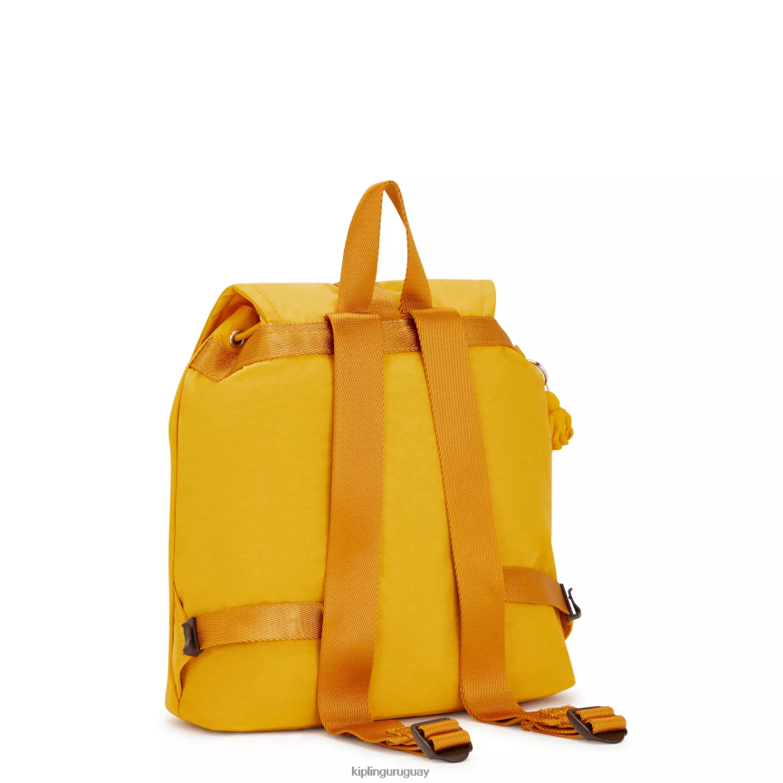 Kipling mochila ibro H44NB335 rápido · amarillo · m mujer mochilas medianas