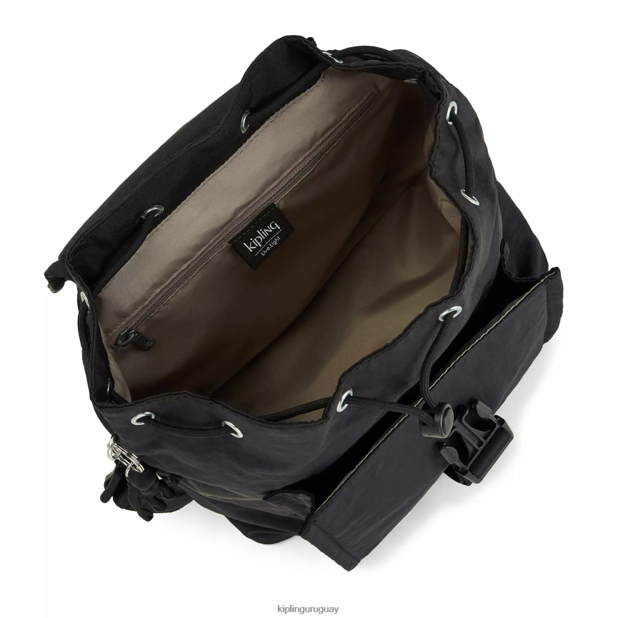 Kipling mochila ibro H44NB336 negro mujer mochilas medianas