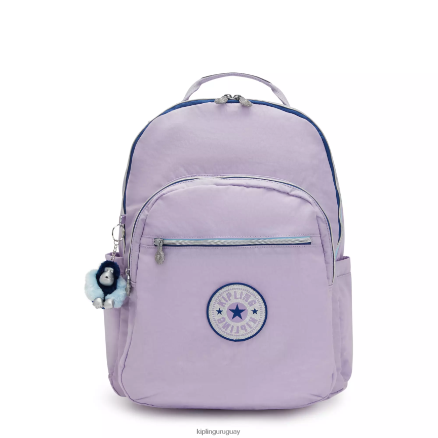 Kipling Mochila extragrande para portátil de 17" Seoul H44NB441 diversión lila sin fin mujer mochilas para portátiles
