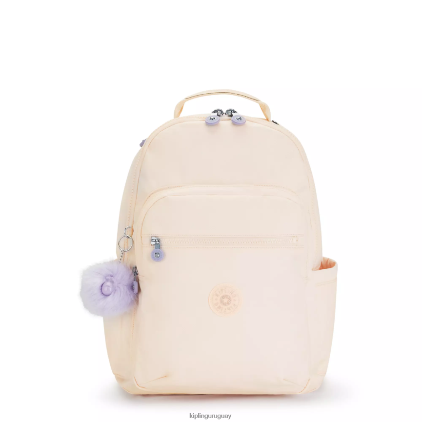 Kipling mochila grande para portátil de 15" de seúl H44NB457 flor tierna mujer mochilas para portátiles