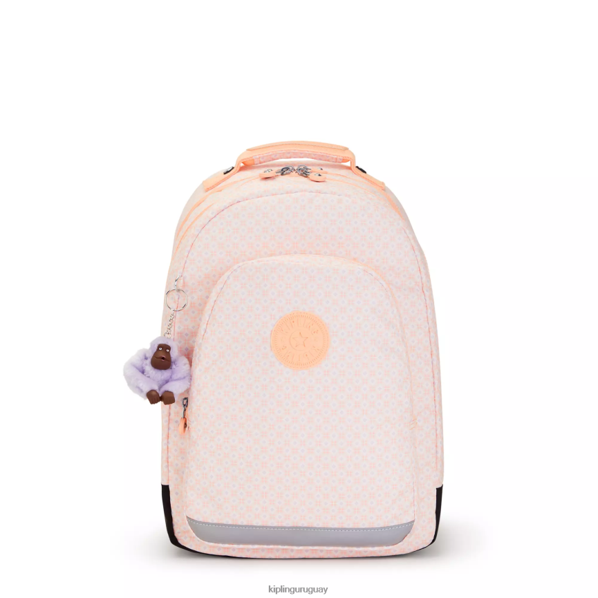 Kipling mochila para portátil de 17" con estampado de sala de clases H44NB478 azulejo femenino mujer mochilas para portátiles