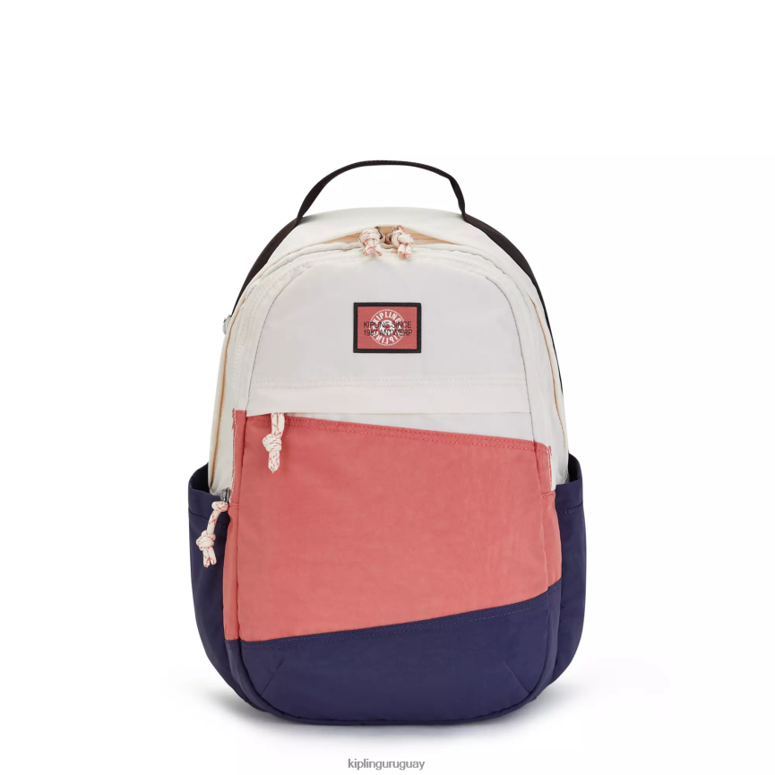 Kipling mochila portatil xavi 15" H44NB484 último bloque de la marina mujer mochilas para portátiles