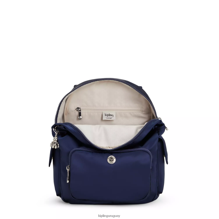Kipling mochila pequeña city pack H44NB379 azul cósmico mujer mochilas pequeñas
