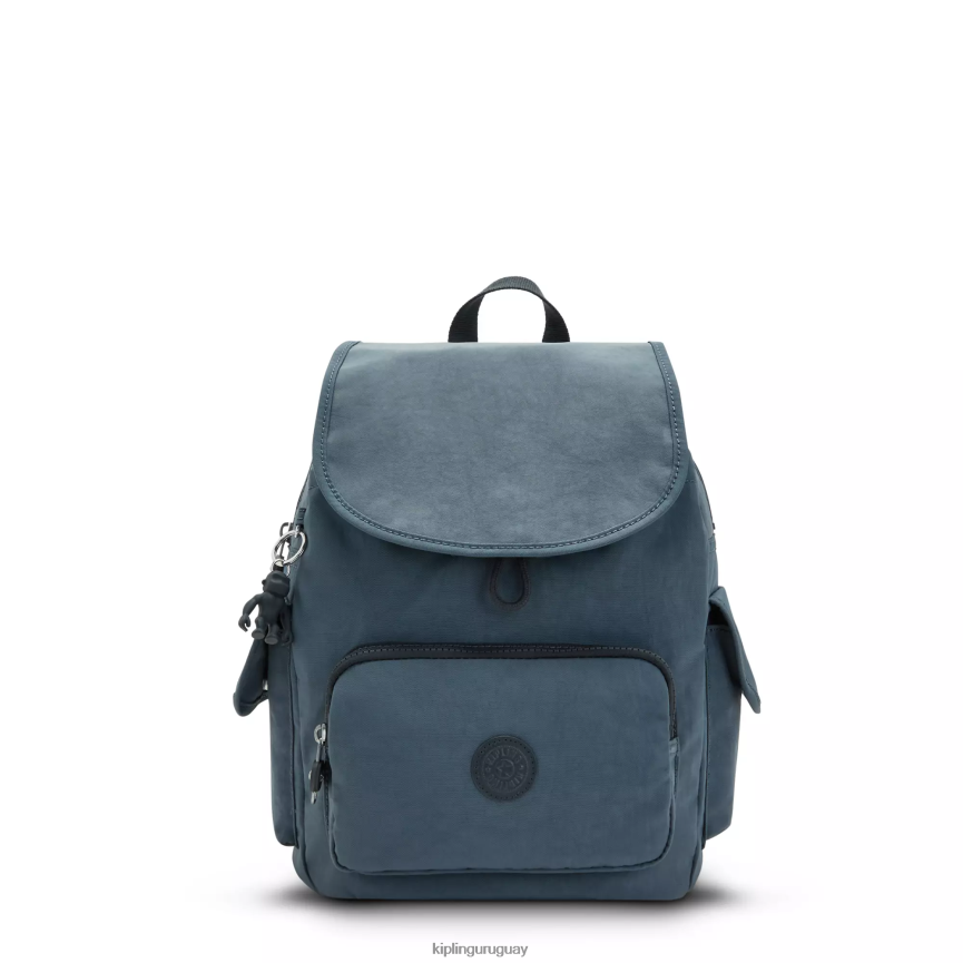 Kipling mochila pequeña city pack H44NB405 gris nocturno mujer mochilas pequeñas