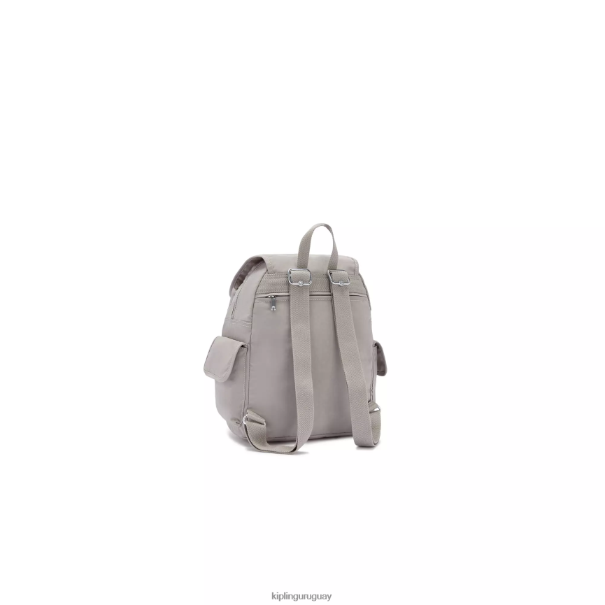 Kipling mochila pequeña city pack H44NB406 gris gris mujer mochilas pequeñas